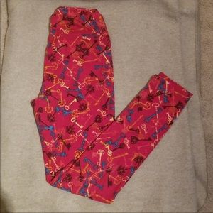 Skeleton key lularoe leggings